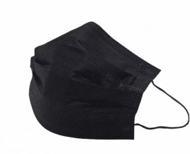 Disponibile Mascherine Nere monouso Chirurgiche 50 Pz PRODOTTO ESENTE IVA