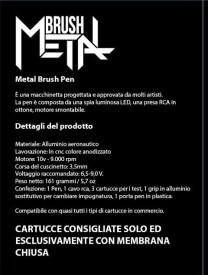 Penna Metal Brush Black