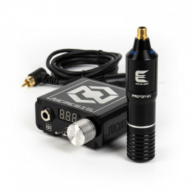 SET COMPLETO TATTOO EQUALISER PROTON + NEMESIS POWER SUPPLY+CARTUCCE