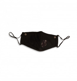 Disponibile Mascherina In cotone 3 estrati lavabile Colore Nero 1 pezzo