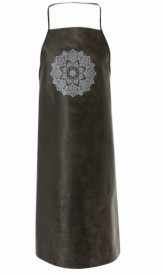 Grembiule nero 5 Pz in TNT monouso Mandala