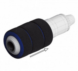 Grip Covers crystal da 25mm diventa 35mm 1 Pezzo