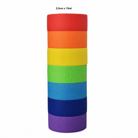 Nastro adesivo in rosso S 2,5cm x 13mt