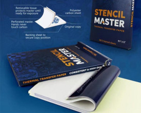 New Stencil Master Transfer Paper A4 per stampante Stencil 10 PZ