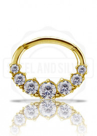 Septum/Daith Clicker Gold 1.2x06 mm
