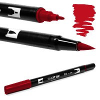 Tombow ABT Dual Brush Poppy Red