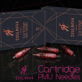 Aghi Cartucce PMU Soulnova Pink 5 Flat 0,30mm