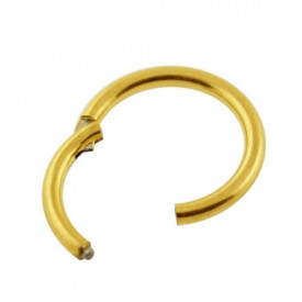 Circular Clicker Gold 0.8ø X 10mm