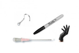 Kit per Piercing (Nostril)