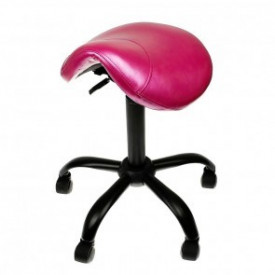 Sgabello a sella - Candy Pink