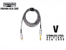 Clip cord in acciaio Argento