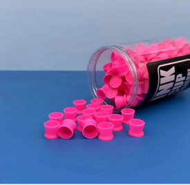 Cup In Silicone Pink 300 Pz 10mm