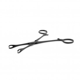 Pinza Tonda Aperta Con Rivestimento In Ossido Nero