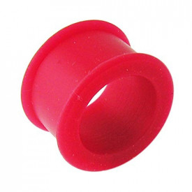 Tunnel in silicone Rosso 18mm