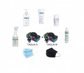 Kit protezione igiene 9 pezzi