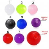 Pallina UV Colore1 1,2ø ; 2.5mm
