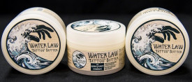 Espositore 24 Pezzi Water Law Tattoo Butter - 150 ml tasse incluse