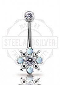 Piercing per Ombelico Titanio 1.6x08