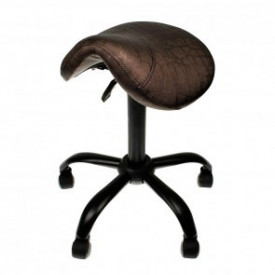 Sgabello a sella - Guccy Bronze