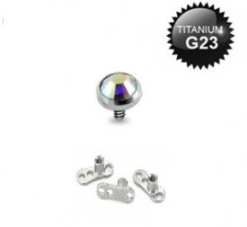 Titanium Dermal Aurora 4mm (Piastrina non inclusa)