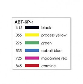 Tombow 6 ABT Dual Brush Pens - Primary Colors