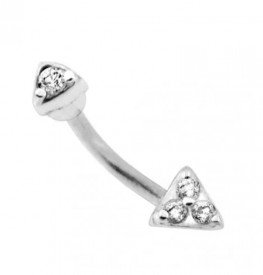 Curved Barbell Sopracciglio/Orecchio 1.2X8mm