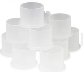 TATFORMANCE - Clear Iink Cups 9mm (500 pz)