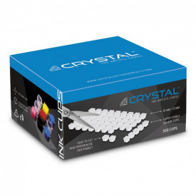 Crystal - Transparent Ink Cup Sheets - 500 Cups