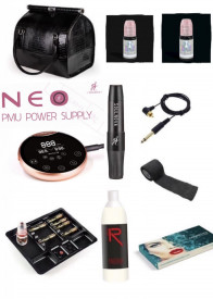 Set Black Makeup professional