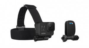 GoPro Head Strap + QuickClip suport pt cap + clema rapida SH