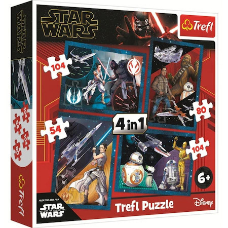 Set 4 Puzzle Trefl Star Wars