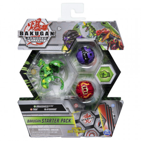 BAKUGAN S2 PACHET DE START TROX HYDOROUS SI DRAGONOID ULTRA