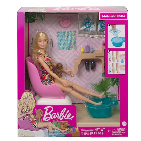 Set de joaca Barbie - La salonul de manichiura