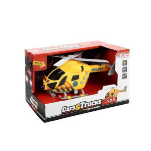 Elicopter Toi Toys cu Lumini si Sunete,Galben