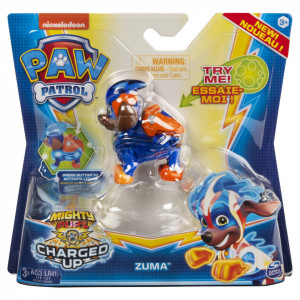Figurina luminoasa Paw Patrol - Charged Up, Zuma