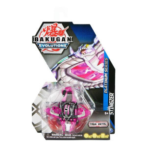 Figurina Metalica Bakugan Evolutions, Stingzer, visiniu