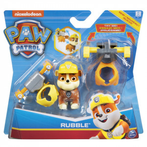 Figurina Paw Patrol - Rubble, cu accesorii