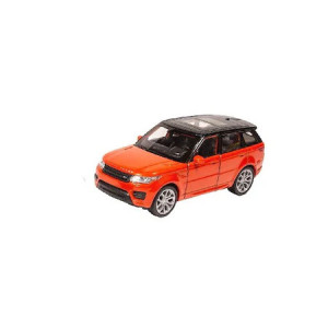 Macheta Auto Welly Range Rover Sport, scara1:32, portocaliu