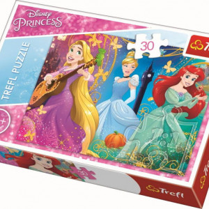 PUZZLE TREFL 30 PRINTESE DISNEY