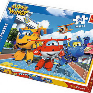Puzzle Trefl Maxi, Avioane fericite, 24 piese