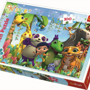 Puzzle Trefl, Wissper si prietenii, 100 piese