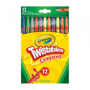 Set 12 Creioane Cerate Crayola Twistable,multicolor