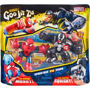 Set 2 figurine Goo Jit Zu Spiderman vs Venom