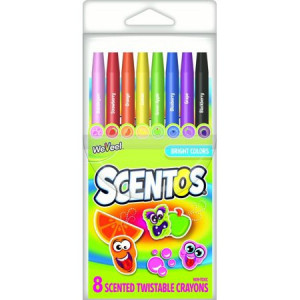 Set 8 Creioane Cerate Scentos Twistable,parfumate