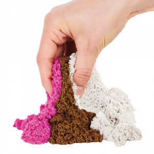 Set Kinetic Sand-Inghetata si Prajiturele Colorate si Parfumate