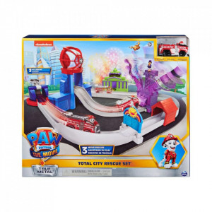 Set Masinuta Paw Patrol Movie True Metal City Rescue
