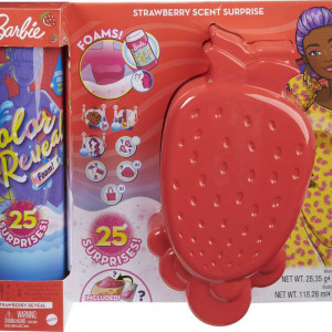 Barbie Color Reveal Foam - Papusa cu Tematica Capsuni