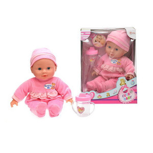 Bebelus Cu Biberon Toi-Toys,30cm