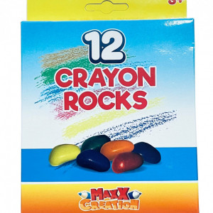 Creioane color cerate MaxxCreations in forma de Piatra