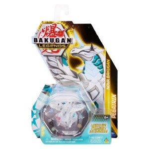 Figurina Bakugan Legends Nova Ball - Pegatrix, Alb